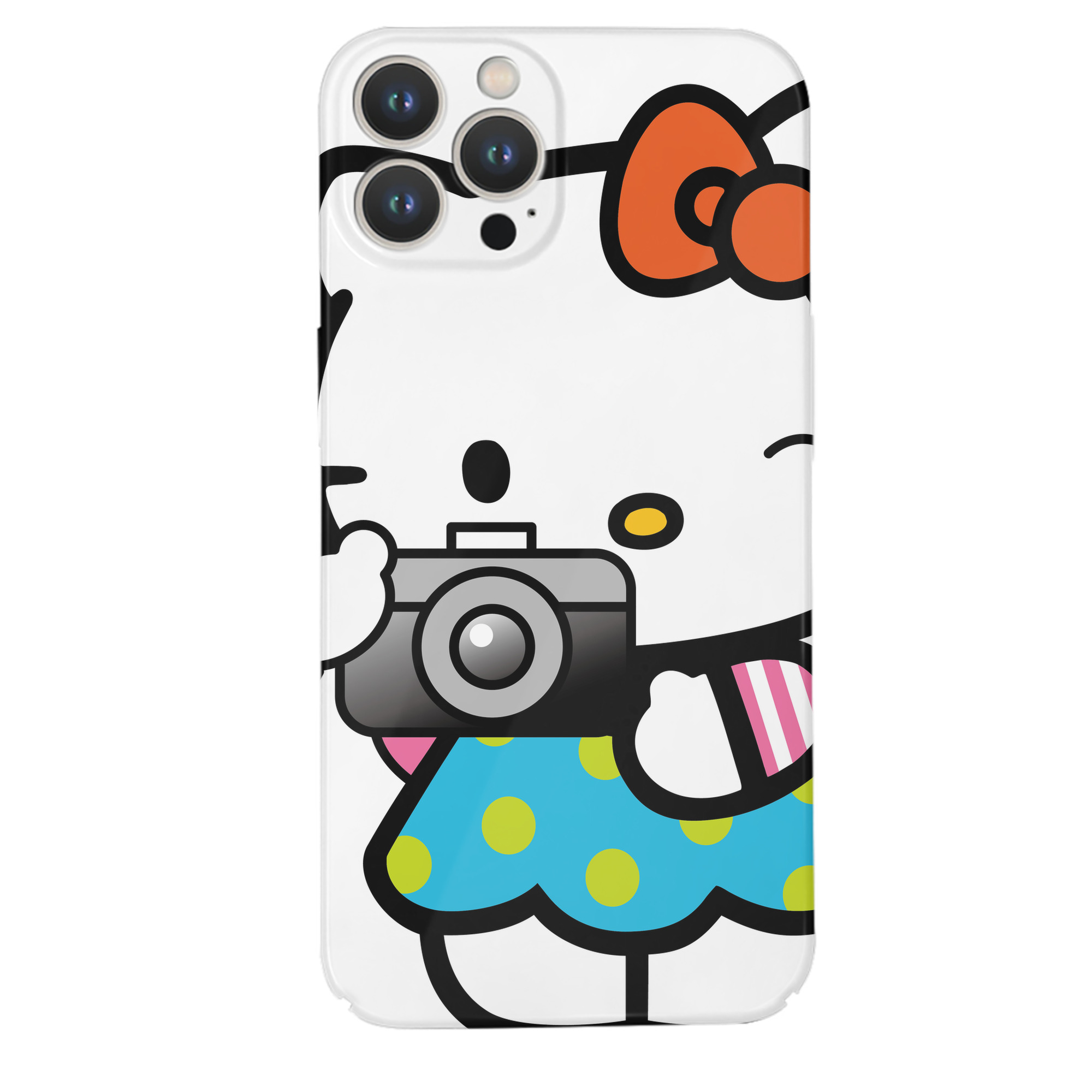 （画像用） Hello Kitty ハローキティ 【iPhone 14シリーズ対応】ハードケース